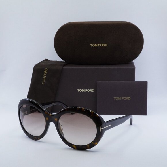 Final Price! Tom Ford Liya02 FT0918 52F Sunglasses